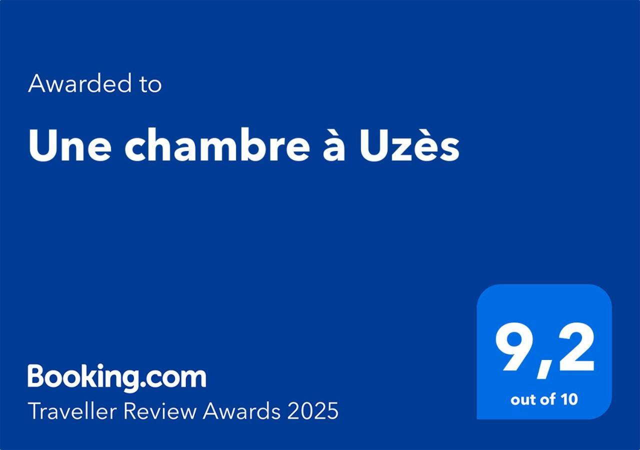 Une Chambre A Uzes Bagian luar foto